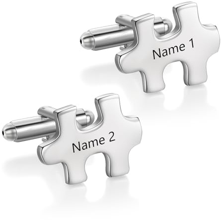 Personalisierte Manschettenknöpfe Für Herren Hemd Hochzeit Abschlussfeier Tanzparty Geschenk Zum Geburtstag Männer Cufflinks Für Ehemann Freund Hemd Manschettenknöpfe Gravur Mit Name