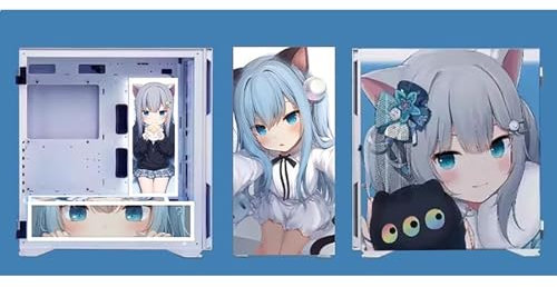 Caja For Juegos, Caja For Juegos De PC De Torre Media E-ATX/ATX/M-ATX/ITX - Puerto USB 3.0 De E/S Frontal - Panel Lateral De Vidrio Con Bisagras - 9 Posiciones De Ventilador - Incluye 3 Tableros De Lu