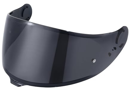 JQF Gear Motorradhelm Visier für GT Air 3 CNS-1C | Helmvisier Motorrad Windschutz Helm Objektiv Visier Vollgesichts,Helmvisiere Zubehör Ersatz