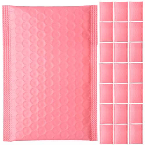 jojofuny Sobres Acolchados de Burbujas Gruesas 11x15 4 Cm Rosa Adhesivo 100 Unidades para Embalaje de Joyas y Accesorios en Pequeñas Empresas, Bolsas Seguras para Envíos de Correo Rápido