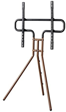 Hama Televisor - Soporte de pie para televisores de 37 a 75 (94-191 cm, Altura Ajustable, Color Nogal)