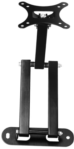 GAROZATION Tv Wall Mount Bracket for LCD LED Monitors Fixed Frame with Tilt for Flat Panels Space Saving Design High Grade Support Compatibility