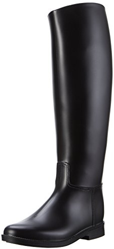 PFIFF 101658 PVC bottes d'équitation Glasgow, noires 31