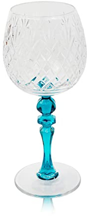 NEMAN Gin Tonic, Cocktail, Rotwein Kristallglas, 6er - Set, 300 ml, handgefertigt