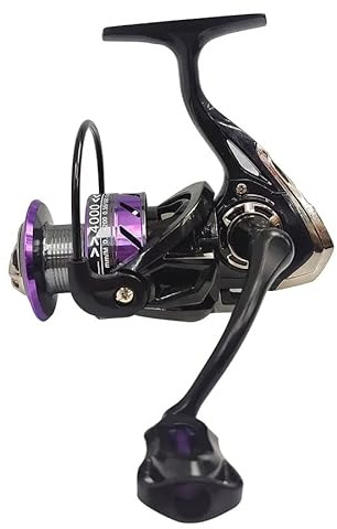 Carrete TRIMAX Carp Fishing T-4000 5.2:1 | Carrete Barato para caña de Pescar diestro en Violeta