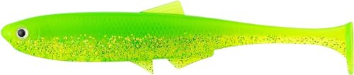 LMAB Bleak Shad 6 cm, 9 cm, 12 cm, 15 cm, 18 cm KÖFI - Gummifisch Angelköder - Gummiköder für: Zander, Barsch, Hecht & Forelle - Zanderköder Hechtköder - Kunstköder