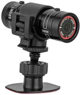 wangzhich Mini caméra de Sport DV Action, Lampe de Poche, Casque, vidéo Full HD 1080P, caméscope étanche(F9 and 32GB)
