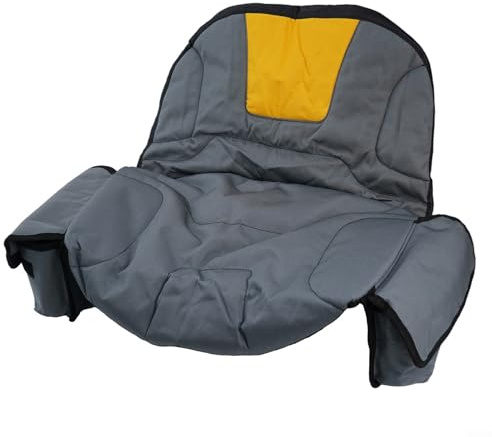 Gdfnmogo Funda universal para asiento de cortacésped, 50 x 40 x 35 cm, tela Oxford duradera, impermeable, fácil de instalar, para tractores de jardín y trabajo al aire libre