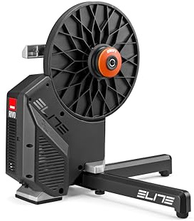 Elite Rivo Zwift Ready Smart Trainer - Direct Drive Bike Trainer with Virtual Shifting, ±2.5% Power Accuracy, WiFi + Bluetooth, Quiet Operation, Compact Foldable, Cog & Click Included