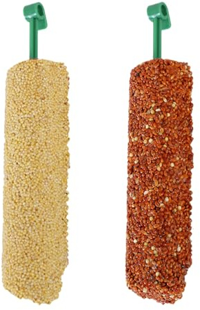- Reward Sticks - Healthy Snack Mix, Food Bites for Aviaries, Booster for the Diet of Birds, Treats for Pet Training, Organic Snack Package for the Rout