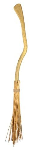 Bristol Novelty HI294 Witch Broom, Brown, One Size Halloween