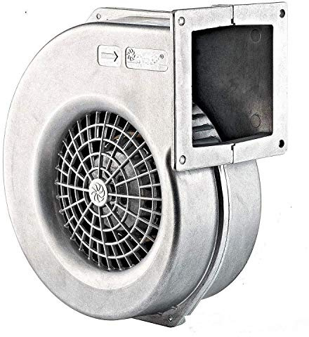Uzman-Versand AG120E Industrie ALU Radiallüfter Radialventilator Zentrifugal Radial Gebläse, Lüfter, Ventilator Motorgebläse Kühlung Industrieventilator Industriegebläse