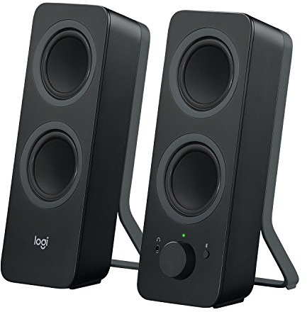 Logitech Z207 2.0 Multi Device Stereo Speaker (Black) (Renewed)