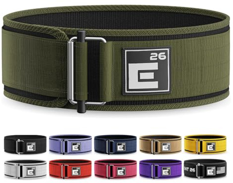 Element 26 Einstellbarer Gewichthebergürtel | Hochwertiger Gewichthebergürtel für anspruchsvolle Crossfit-, Powerlifting- und olympische Athleten.