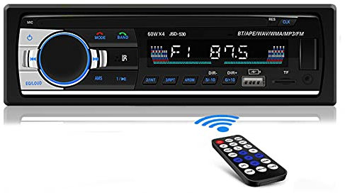 [ Nuova Versione ] Andven Autoradio Bluetooth Vivavoce, Auto Stereo con FM/AUX/TF/Doppia USB/EQ, Audio Ricevitore per Autoradio Universale 1 DIN