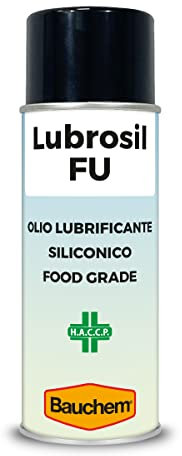 Bauchem - Lubrosil FU Olio Lubrificante Siliconico per Settore Alimentare Spray 400 ml