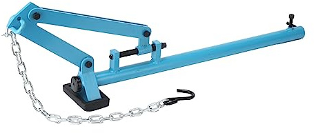 ECUTEE Bras de suspension universel - Levier d'essieu avec chaîne - Outil levier de biellette de suspension - Pour montage et démontage des pièces d'essieu - Force de traction maximale : 500 kg