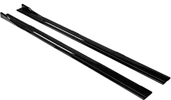 Winglet Diffusor Seitenschweller 2,2 M Seitenschweller Verlängerung Rocker Splitter Diffusor Winglet Flügel Für Vw Für Golf Mk7 Mk7.5 Für GTI/für GTD/R Modelle 2014–2019 2018 2017 (Farbe : Kohlefaser