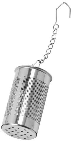 Infusor De Té De Hojas Sueltas - Infusor De Té Para Té Suelto | Bola De Té Con Infusor De Cocina, Filtro De Té Con Infusor De Té De Acero Inoxidable, Colador De Especias Más Empinado Con Gancho De Cad