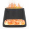 SALKING 2-in-1 Aroma Diffuser & Salt Range Pakistan Leuchte, Flammeneffekt Diffusor für ätherische Öle, Diffusor Kühler Nebel Luftbefeuchter mit 3-Helligkeit, 150ml