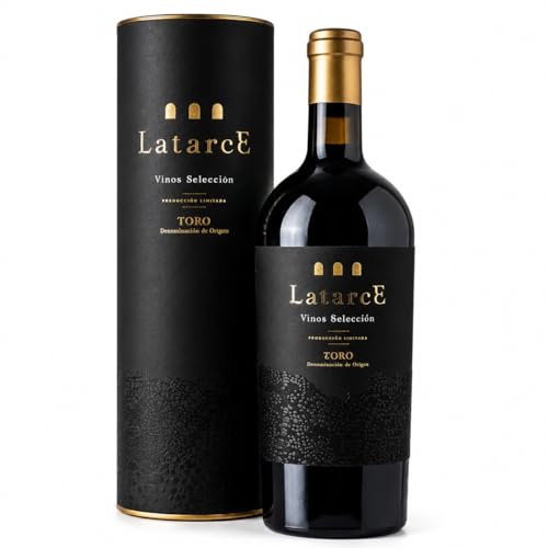 Latarce | Vino Tinto Selección D.O. Toro 100% Tinta de Toro | 16 Meses en Barrica de Roble Francés | Edición Limitada Estuche Exclusivo Botella 75cl | Regalo Premium Amantes del Vino