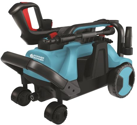 Könner & Söhnen KS PW160HV Nettoyeur Haute Pression avec 2 Positions de Travail,1800-2200 W, 160 Bar, réglage de la Puissance, système Auto-Start/Stop et Flexible Haute Pression de 8 m