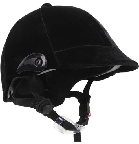 Totority Casco da Equitazione per Leggero e Regolabile Caschetto Protettivo Equestre Traspirante con Imbottitura Lavabile Sicurezza per Ragazzi e Ragazze Durante la Guida Cavallo