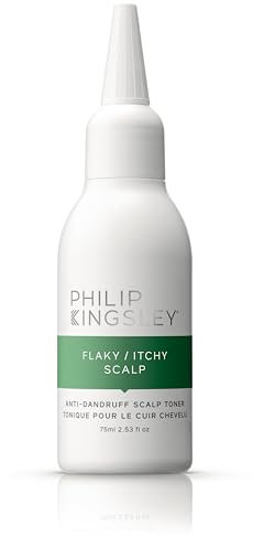 Philip Kingsley | Flaky/Itchy Scalp Toner | Anti Dandruff Toner for Dry and Oily Scalps | Soothing and Calming Scalp Care Products | Refreshes, Relieves, Soothes, and Comforts The Scalp | 75ml