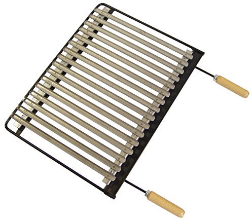 Imex el zorro 71625 - Griglia per barbecue, in acciaio inox, 60 x 41 cm