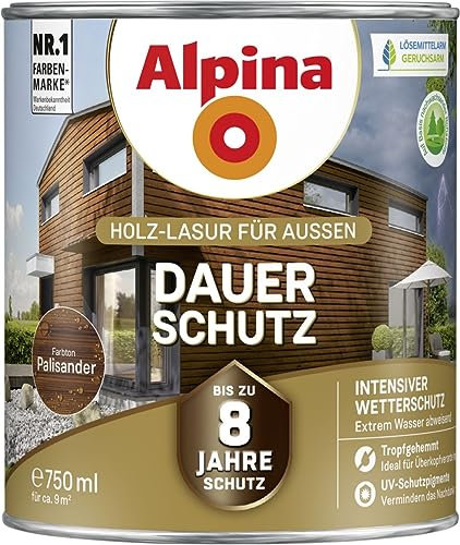 Alpina Dauerschutz Lasur (palisander)