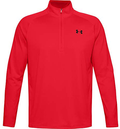 Under Armour Men Tech 2.0 1/2 Zip, Versatile Warm Up Top for Men, Light and Breathable Zip Up Top for Working Out