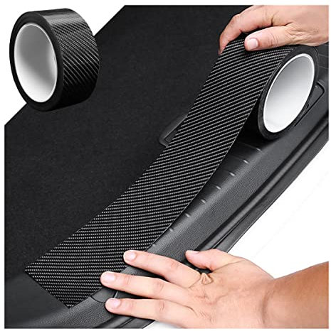 Schutz für Autotür, 5 cm x 5 m, universeller Schutz für Autotür, geeignet für die meisten Autos, SUV's Zubehör für den Außenbereich des Autos (Schwarz)