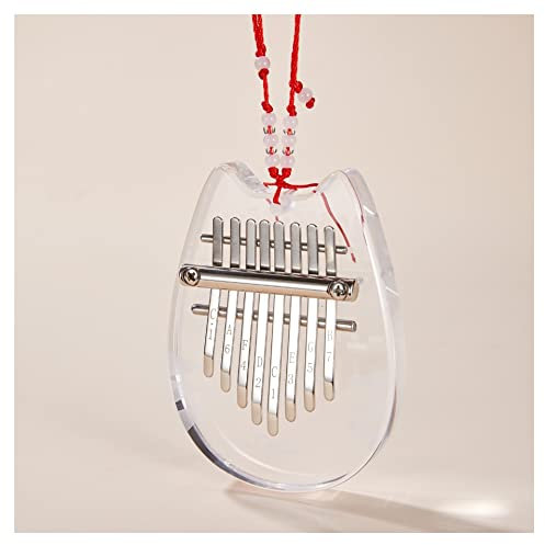Kalimba Daumenklavier 8-Ton Kalimba Finger Piano Tragbares Daumenklavier Aus Acryl (Color : 8 Tone Acrylic)