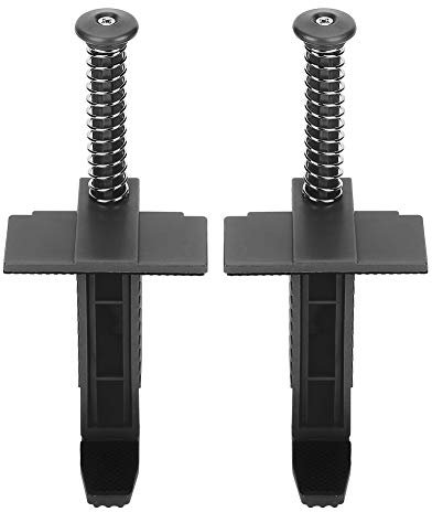 2PCS Brick Liner Nivellierung Messwerkzeug Runner Draht Schublade Maurerwerkzeug Engineering Zubehör Mauerwerk Werkzeuge (Black)