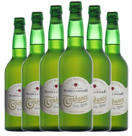 Sidra Trabanco Sobre La Madre 75 cl (Caja de 6 Botellas de 75 cl)