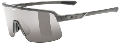 uvex dyrt - occhiali sportivi per adulti - forte protezione UV - 100% protezione UVA, B, C - smoke gray matt/smoke gray - one size