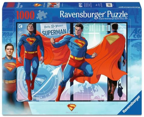Ravensburger Superman Movie 1000 piece Jigsaw Puzzle for Adults and Kids Age 12 Years Up