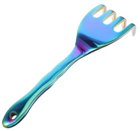 Homoyoyo 2pièces Râteau à Main Métal pour Jardinage Outil Polyvalent avec Dents pour Désherbage Et Entretien des Plantes pour Fête des Mères De Jardinage