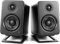 Metal -Desktop -Lautsprecher für kleine Desktop -Audioständer, Tilt Desktop -Computerlautsprecher Ständer HiFi Schallschutz und Schockdicht eines Paares