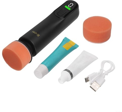 Kit de reparación de arañazos para pulidora de coche con funcionamiento inalámbrico y velocidades ajustables, batería recargable de 2000 mAh, adecuado para necesidades de pintura de vehículos y pulido