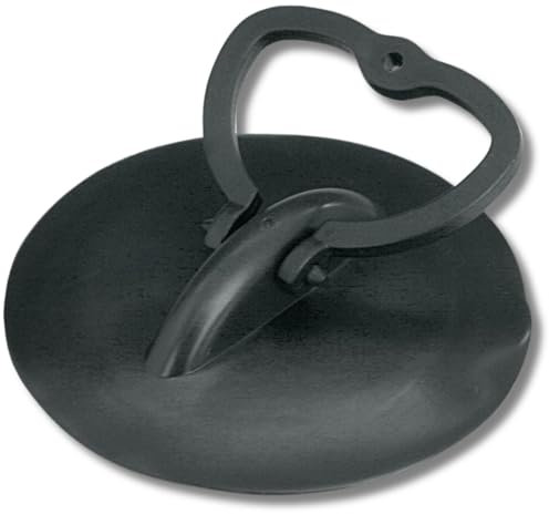 homeXpert Universal Waschbeckenstöpsel, Abflussstopfen - aus Silikon, für Spülbecken und Badewanne - Stöpsel für Abflüsse mit 45,5-60mm, optimal für Küche und Bad