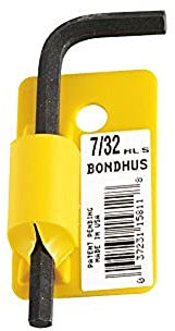 BONDHUS HL7/64S Barcoded Sechskantschlüssel, 15806, PROTANIUM Präzisionsstahl mit hohem Drehmoment