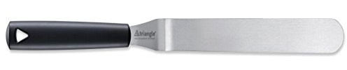 triangle Streichpalette gewinkelt 20 cm - Palettenmesser Profi - Edelstahl | Konditorpalette & Bäckerpalette aus Solingen – rostfreier Edelstahl, ergonomischer Griff