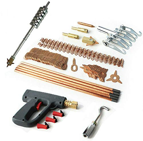 86 Teiliges Reparaturset, Spotter Zubehör Box Ausbeul Set für Dellen an Karosserien