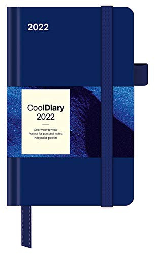 Blue 2022 - Diary - Buchkalender - Taschenkalender - 9x14: Cool Diary