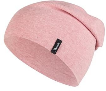 Sterntaler OCS Beanie Melange – Unisex Baby Mütze aus Melange-Singlejersey (Bio) – weiche Kopfbedeckung mit Zwei Tragevarianten – lässige Übergangsmütze für Babys & Kinder