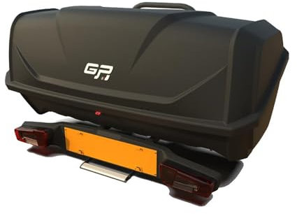 Peruzzo GP Evolve Tow Ball Back Box, Black, 340 Litre