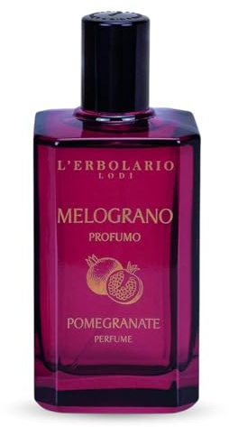 L'Erbolario Melograno Profumo Unisex - Eau de Parfum, 100 ml | Adatto come Profumo Uomo e Profumo Donna - Fragranza Agrumata e Fruttata - Made in Italy