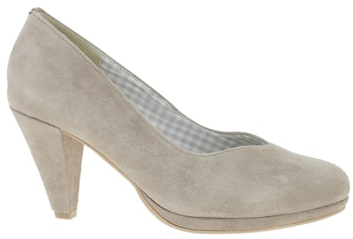 Hirschkogel Damen Pumps, Taupe, 39 EU