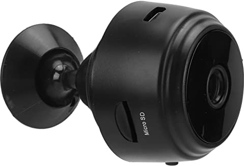 Mini Telecamera di Sicurezza, Telecamera di Sicurezza WiFi Wireless 1080P Visiva a 150 °, Monitor Remoto IP per Telecamera di Sorveglianza Notturna per la Sicurezza Domestica,